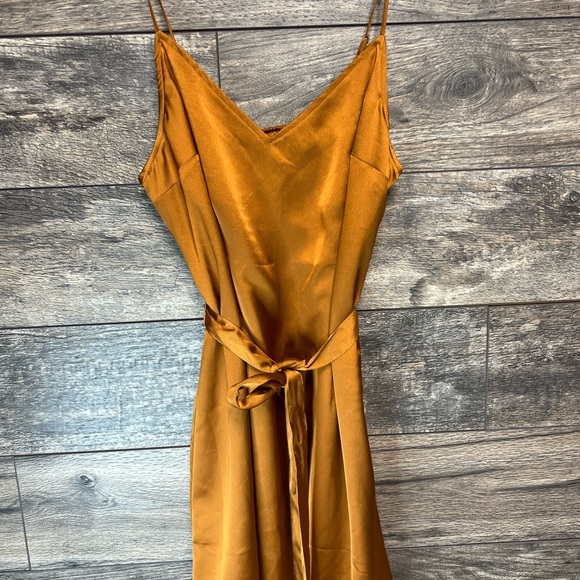 Abercrombie & Fitch Burnt Orange Mini Dress - Picture 1 of 4